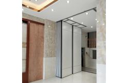 China Commercial Folding Sliding Movable Operable Partition Walls For Office Hotel supplier