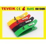 Medical ECG/EKG child limb clamp ecg electrodes, reusable adult limb clamp