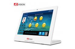 China JCVISION L Shape 10.1 Inch Advertising Display Android Tablet Feedback Kiosk supplier