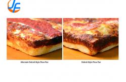 China RK Bakeware China Foodservice NSF Rectangle Detroit Pizza Pan Rectangle Cake Baking Pan supplier