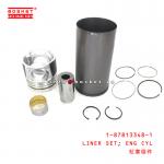 1-87813348-1 Engine Cylinder Liner Set Suitable For ISUZU VC46 6UZ1 1878133481 for sale