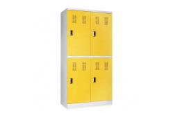 China KD Cold Rolled Steel Waterproof Metal Storage Locker Cabinet supplier