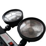 Non Maintained Wall Surface Mounted Twin Spot Emergency Lights With PS Diffuser