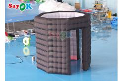 China Oxford Cloth Inflatable Photo Booth Enclosure Backdrop Mini Inflatable Tent supplier