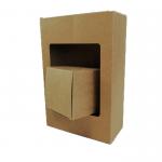 Kraft Paper Customized Display Paper Small Folding Gift Packaging Box for sale