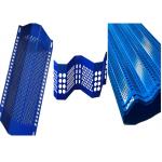 Round Hole Polyester Fiber Windbreak Fence For Coal Mine Outdoor Protection Panel for sale