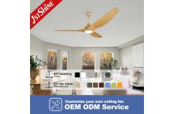 China Remote Control 230V 50hz Ceiling Fan Energy Saving With Led Light supplier