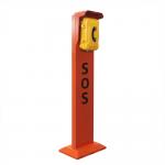 Pillar Mounting Outdoor SOS Hands Free Telephone Impact Resistant Vandal Proof for sale