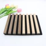 PET WPC Acoustic Wall Panels Board With Flame Retardant Insulation for sale
