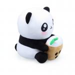 PP Cotton Stuffed Milk Tea Cup Panda Plush Toy for sale