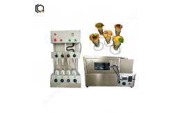 China Pizza Cone Machine Ice Cream Cone Making Machine Automatic Pizza Cone Making Machine supplier