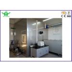 3 Metre Cube Horizontal Flammability Tester , Wire And Cable Smoke Density Tester
