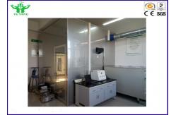 China 3 Metre Cube Horizontal Flammability Tester , Wire And Cable Smoke Density Tester supplier
