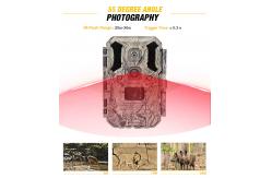 China 14 CMOS Infrared Trail Camera 30MP Infrared Motion Detector Camera Dual Lens supplier