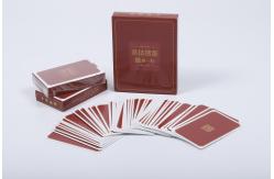 China Custom Poker Playing Cards 52 Pieces Jack Queen King supplier