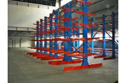 China Long Pipes Adjustable Cantilever Racking System For Industrial Warehouse supplier