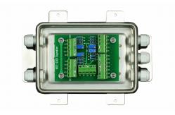 China IP65 Load Cell Summing Box , Scale Junction Box Max 85%RH Relative Humidity supplier