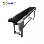 Motorized Food Packaging Conveyor Belt Heavy Duty Stainless Steel For Inkjet Coding for sale