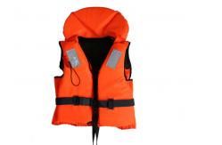 China 200D Polyester Oxford Marine Life Jacket 100N With YKK Zipper supplier