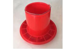 China 10kg Chicken Feeder Automatic Chicken Feeding System Yellow Red supplier