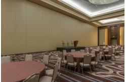 China Operable Movable Sliding Partition Wall With Double Rollers 1230 mm Panel Width supplier