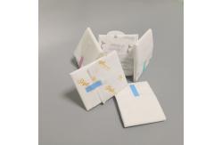 China Odor Control Biodegradable Organic Sanitary Pads With Wing supplier