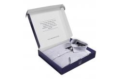 China Recyclable Rectangle Paper Mailer Box Packaging For Sweater Blouse Shirt And Pants supplier