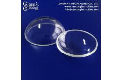 China Transparent Optical Dome Lens For Security Camera / Microscope / Telescope supplier