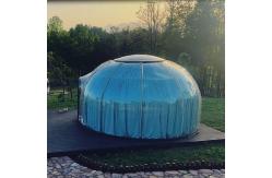 China Durable See Through Bubble Tent Clear Bubble Tents With Lighting System supplier