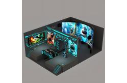 China VR Track Cinema Interactive Digital Projection Theater Simulator supplier