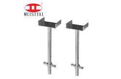 China 34MM Adjustable Scaffolding U Head For Scaffolding Jase Base supplier