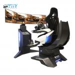 China Professional Adjustable VR Racing Simulator Car Game Machine with 1-Year Warranty manufacturer