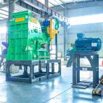 4T/H-8T/H Steel Shredder Machine Small Industrial Shredder Scrap Metal Crusher