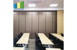 China Operable Wall Aluminium Mobile Sound Proof Wall Partitions For Ballroom supplier