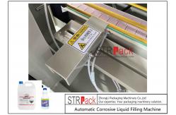 China High Speed 220V / 50Hz Bleaching Water Filling Machine For Multiple Containers supplier