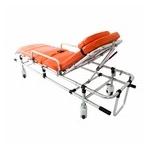 Low Frame Structure Aluminum Folding Ambulance Stretcher Patient Transport For Rescue for sale