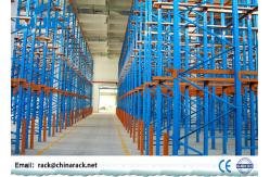 China Powder Coated Selective Drive In Pallet Rack High Density Q235B Steel supplier