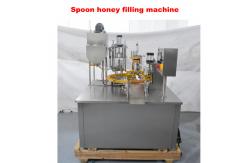China PLC Control AC 380V Automatic Honey Spoon Filling Machine supplier