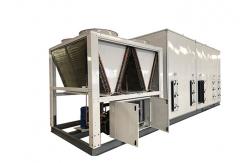 China Commercial 50 Ton R410a Rooftop AC Unit With Fin Heat Exchanger supplier
