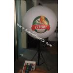 party decoration tripod inflatable stand led light balloon, tripod balloon for sale