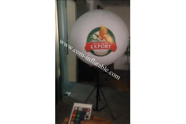 party decoration tripod inflatable stand led light balloon, tripod balloon