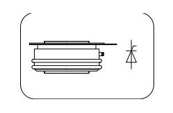 China AC Controllers Phase Control Thyristors Metal With Ceramic Insulator supplier