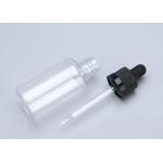 Smooth Surface 30ml Plastic Dropper Bottles Excellent Sealing Capability for sale