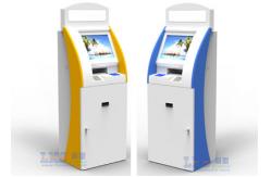 China Thermal Printer Self Service Kiosk Touchscreen With Cash Payment Coin Acceptor supplier