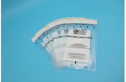 China 95kPa Sample Transfer Bag With Pressure Sensitive Adhesive Closure 168mm X 283mm supplier