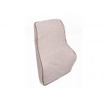 Slow Rebound Memory Foam Back Cushion , Lumbar memory foam chair pad OEM for sale