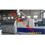 WPC Handrail Profile Extruder , Railing Profile Machinery