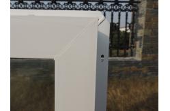 China Interior Residential Vinyl Single Hung Double Hung Window uPVC Windows supplier