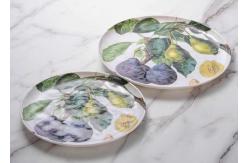 China SGS Certificated BPA Free Coloured Melamine Plates supplier