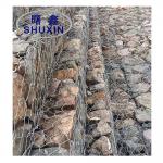 2.7mm Hexagonal Hole Pvc Coated Gabion Baskets 4x1x1 M for sale